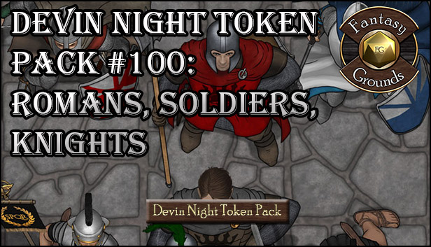 Fantasy Grounds - Devin Night Token Pack #100: Romans, Soldiers, and Knights (Token Pack) Steam capsule image