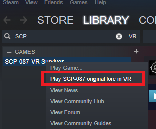 Scp 087 Vr Survivor On Steam Scp 087 Vr Survivor On Steam