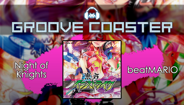 Groove Coaster - Night of Knights / Knight of Nights Steam capsule image