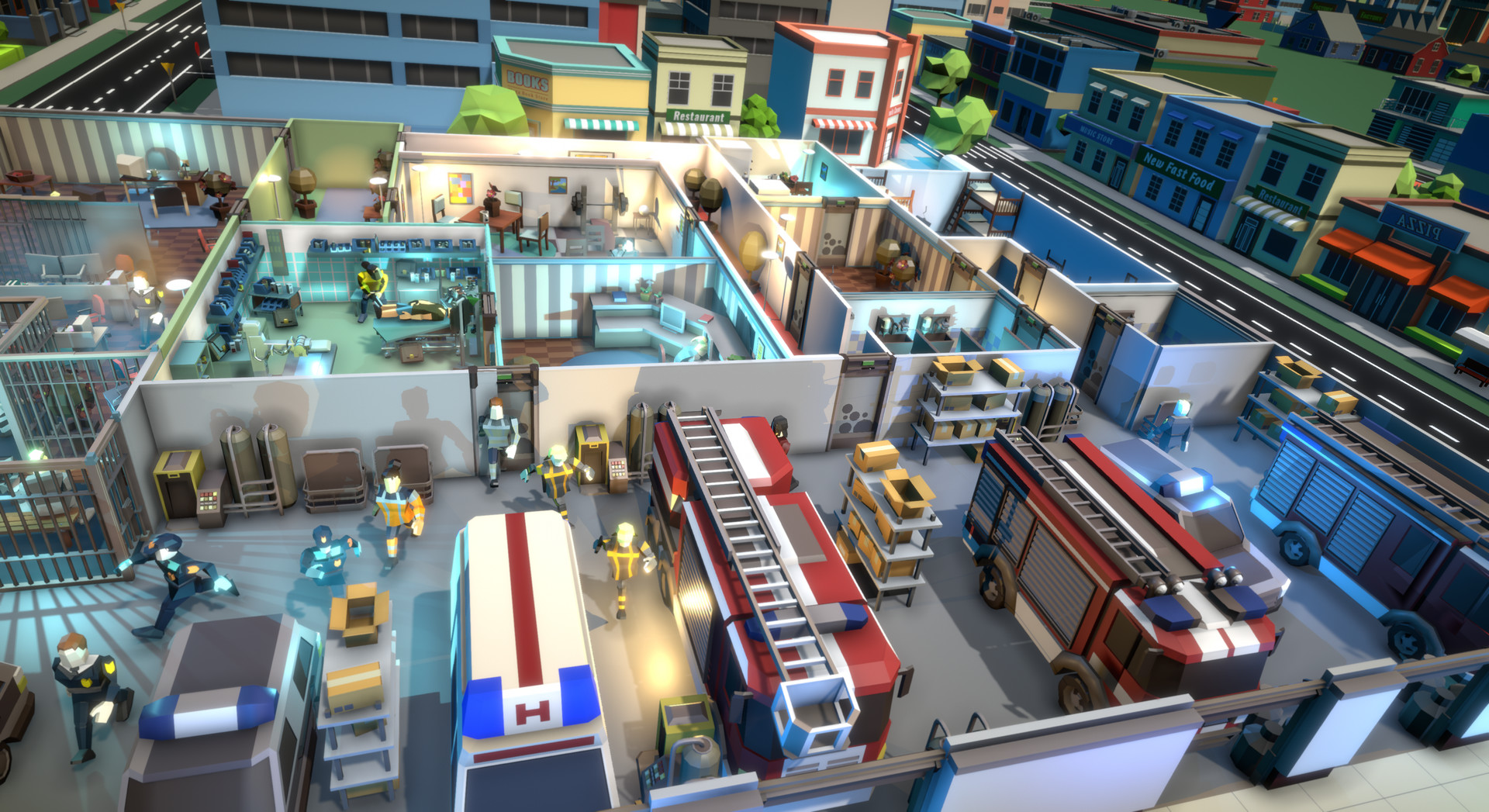 RescueHQ - The Tycoon é um novo jogo de simulação de construção