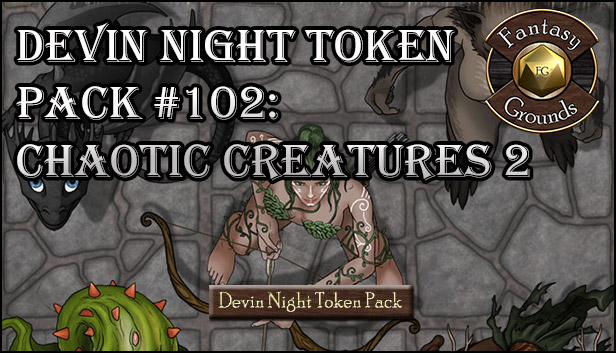 Fantasy Grounds - Devin Night Token Pack #102: Chaotic Creatures 2 (Token Pack) Steam capsule image