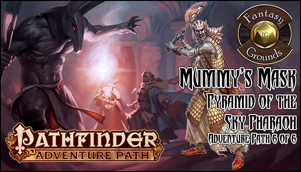 Fantasy Grounds - Pathfinder RPG - Mummy’s Mask AP 6: Pyramid of the Sky Pharaoh (PFRPG) Steam capsule image