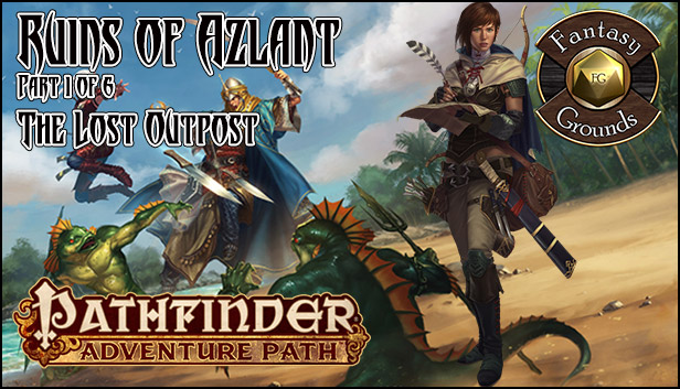 Fantasy Grounds - Pathfinder RPG - Ruins of Azlant AP 1: The Lost Outpost (PFRPG) Steam capsule image