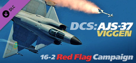 DCS: AJS-37 Viggen - 16-2 Red Flag Campaign header image