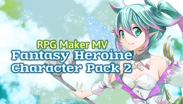 RPG Maker MV - Fantasy Heroine Character Pack 2 Steam capsule image