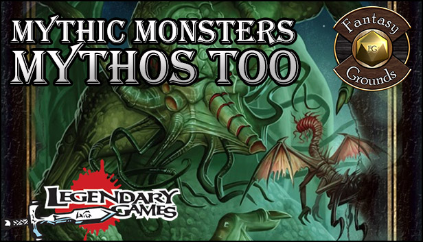 Fantasy Grounds - Mythic Monsters #21: Mythos Too (PFRPG) Steam capsule image
