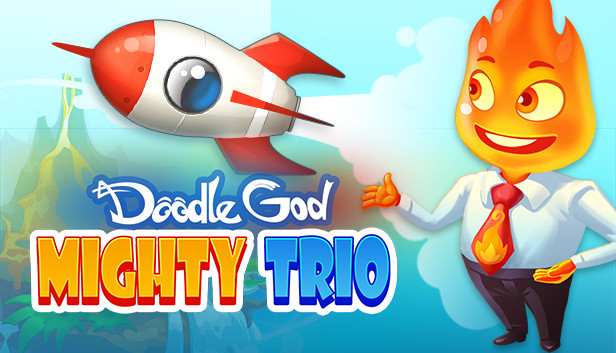 Doodle God: Mighty Trio - Rocket Boost DLC Steam capsule image