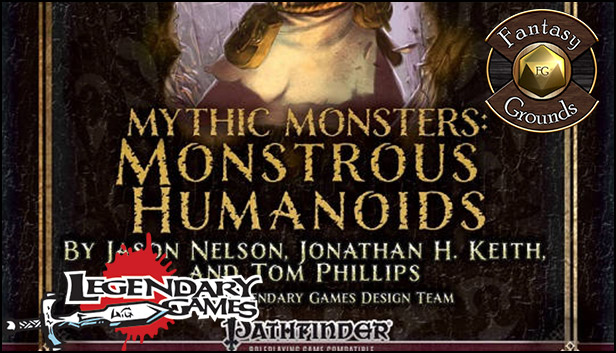 Fantasy Grounds - Mythic Monsters Monstrous Humanoids (PFRPG) Steam capsule image