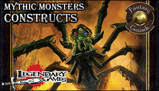 Fantasy Grounds - Mythic Monsters #19: Constructs (PFRPG) Steam capsule image