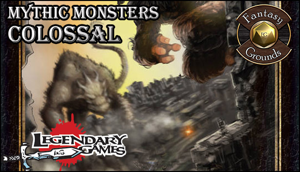 Fantasy Grounds - Mythic Monsters #27: COLOSSAL (PFRPG) Steam capsule image
