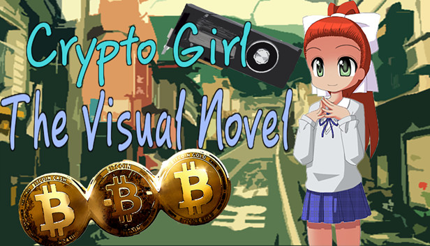 Crypto Girl The Visual Novel Steam capsule image