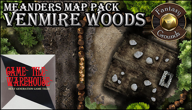 Fantasy Grounds - Meanders Map Pack: Venmire Woods (Map Pack) Steam capsule image