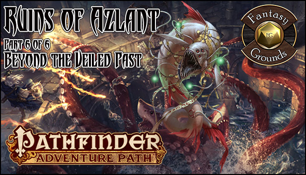 Fantasy Grounds - Pathfinder RPG - Ruins of Azlant AP 6: Beyond the Veiled Past (PFRPG) Steam capsule image
