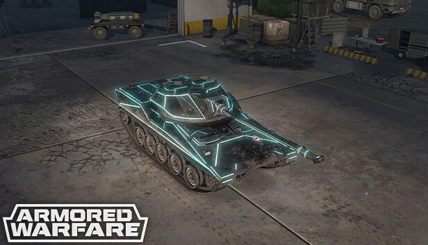 Armored Warfare - RDF-LT Skin Neon Steam capsule image