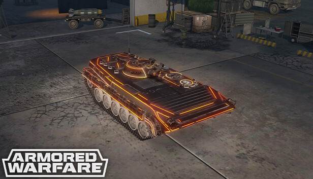 Armored Warfare - ZBD-86 Neon Steam capsule image