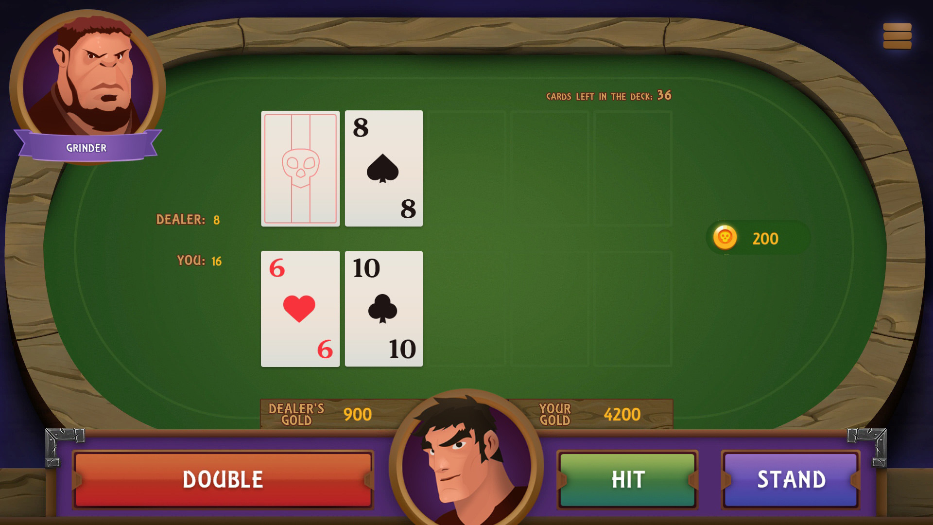 black jack casino live