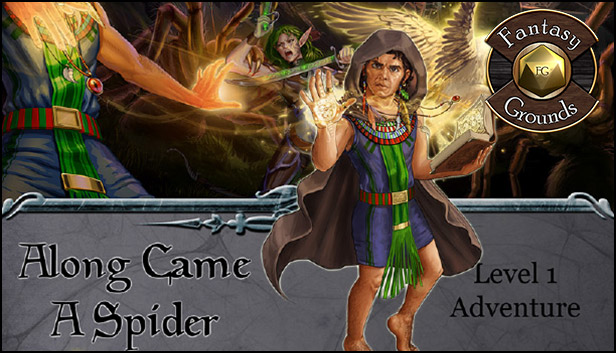 Fantasy Grounds - Deadly Delves: Along Came a Spider (5E) Steam capsule image