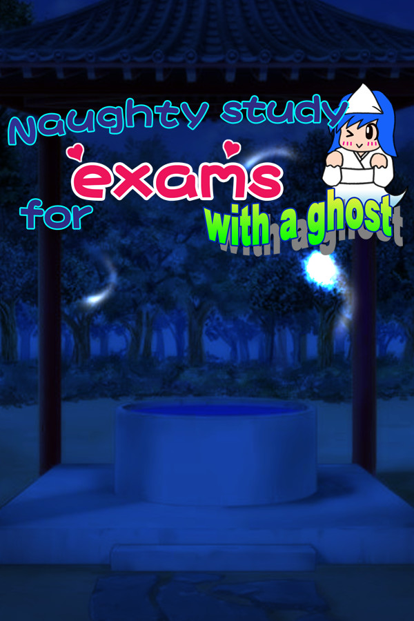 Naughty study for exams with a ghost