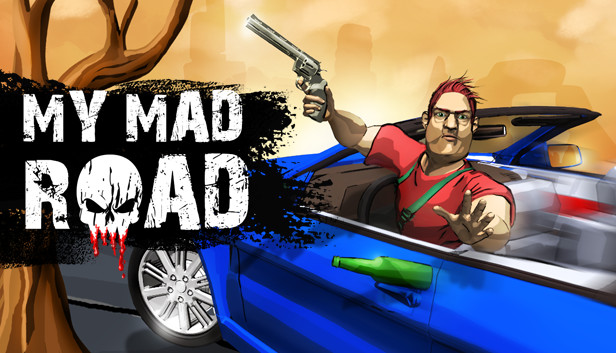 My Mad Road - adventure racing & shooting Steam capsule image