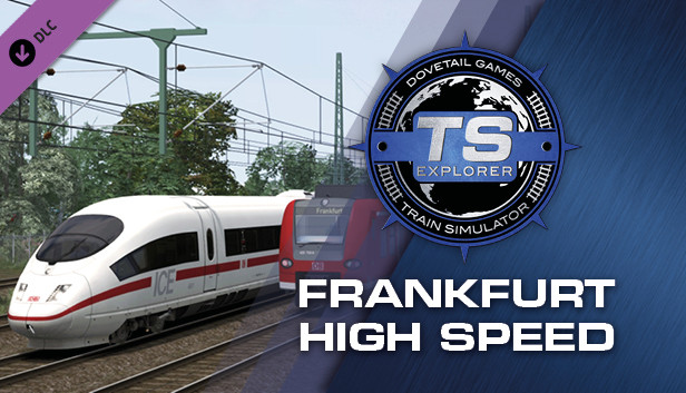 Train Simulator: Frankfurt High Speed: Frankfurt – Karlsruhe Route Extension Add-On Steam capsule image