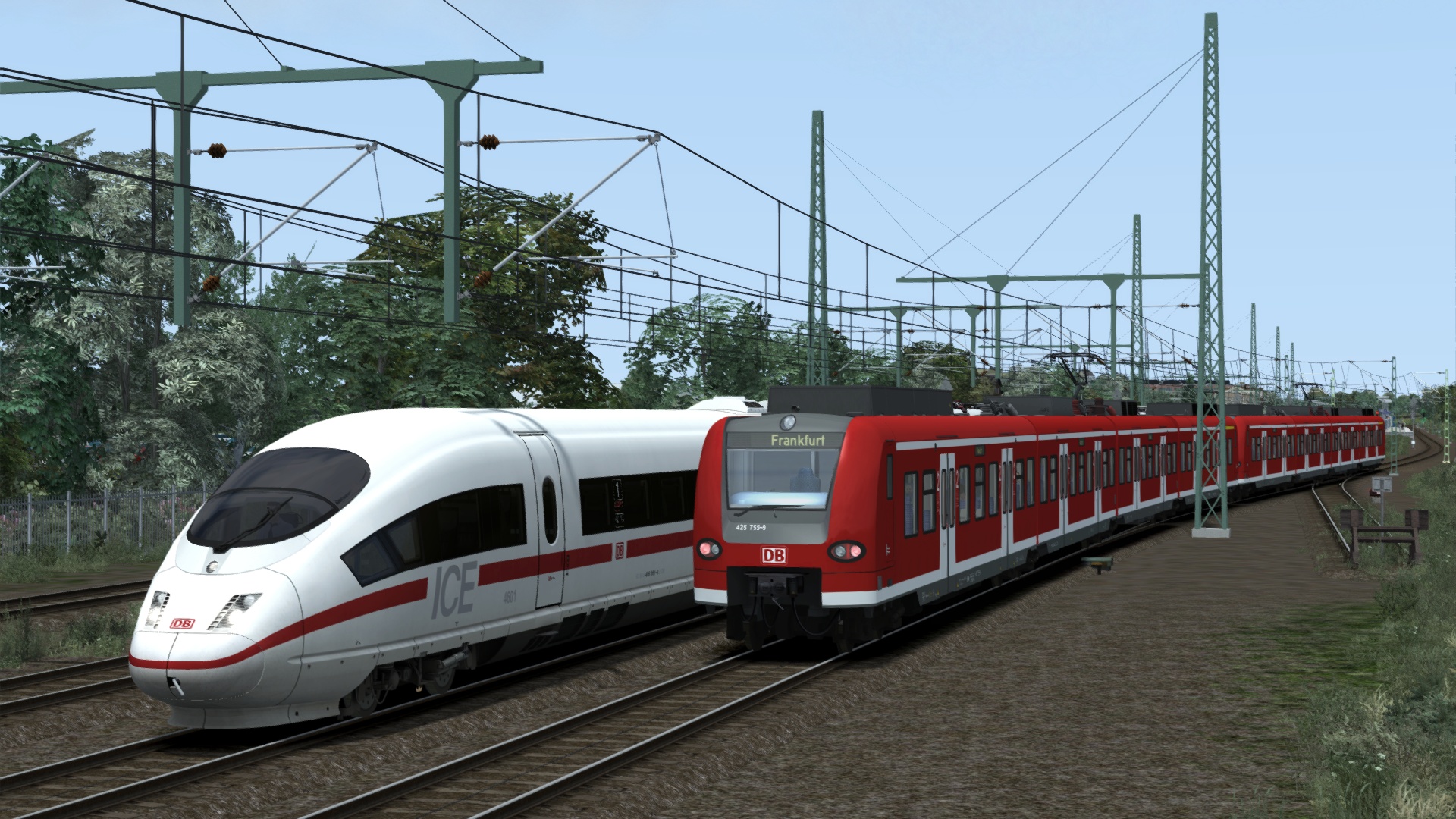 Train Simulator Frankfurt High Speed Frankfurt Karlsruhe Route Extension Add On On Steam