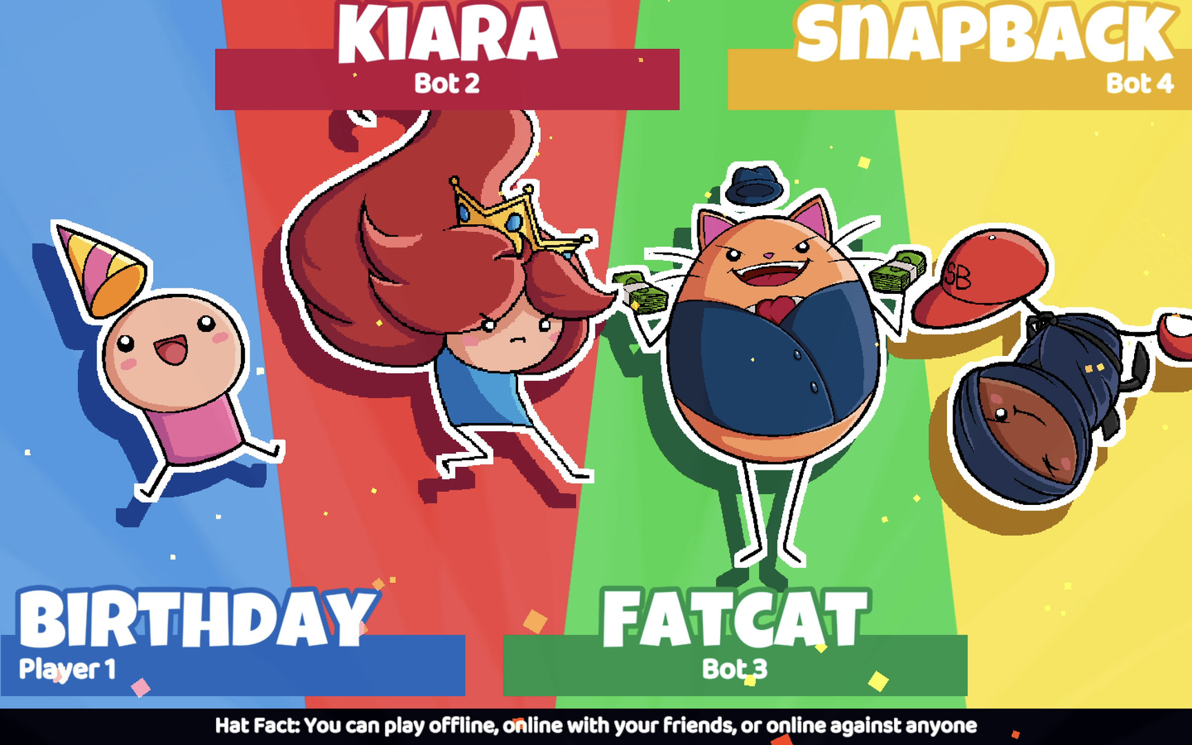 Indie Game Lover King of the Hat
