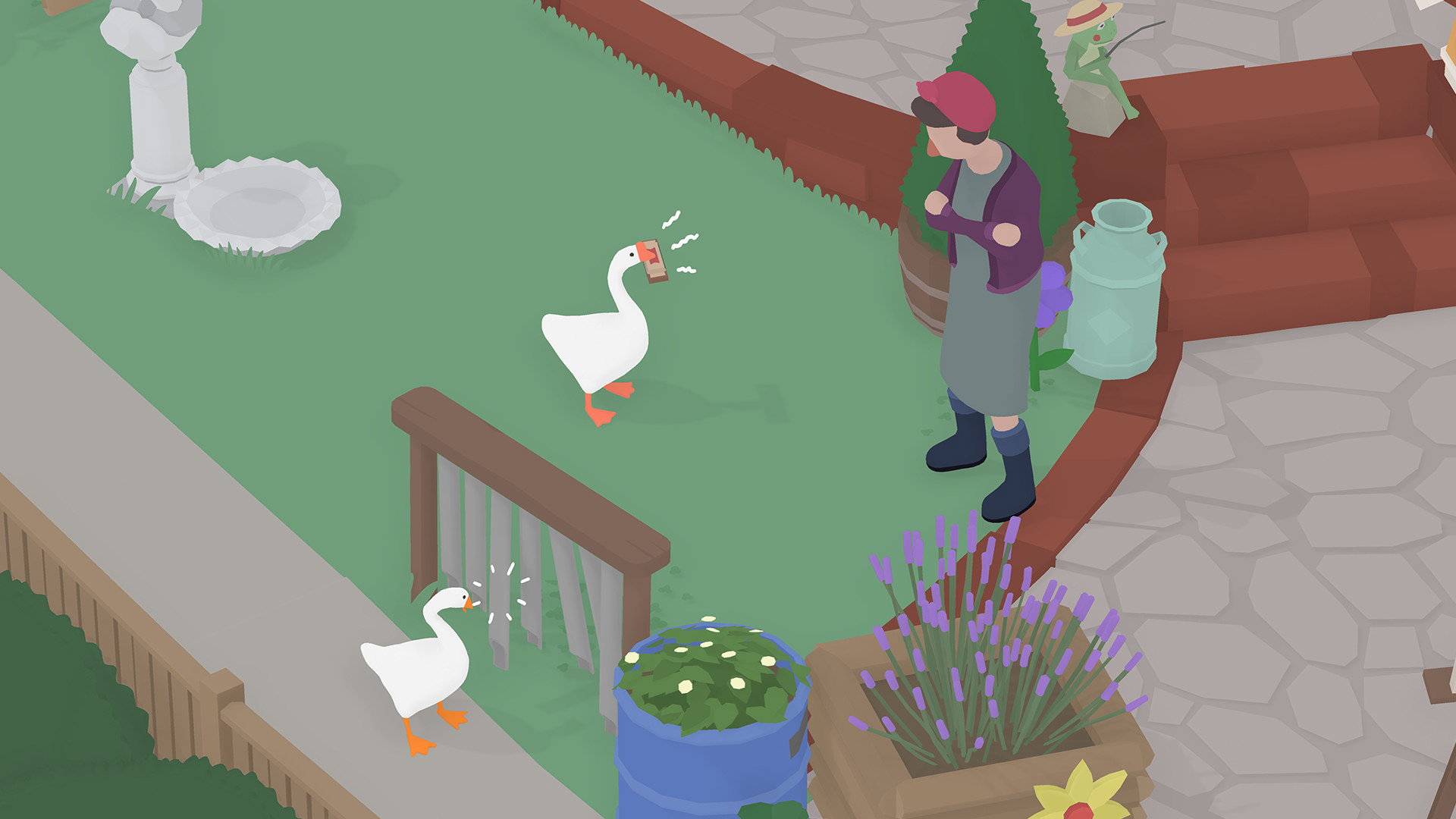 Untitled Goose Game review – never before have I felt so appalled