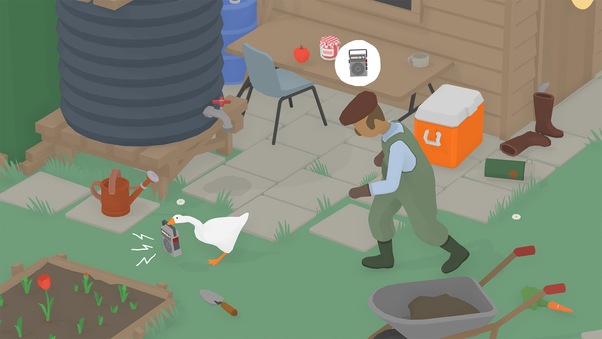 Happy's Tech Hut - Untitled goose game is also coming to Steam and itch in  September. I hope this news makes you as happy as it made me. #steam #goose  #untitledgoosegame #geese #