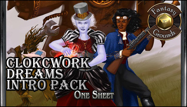 Fantasy Grounds - Clockwork Dreams Intro Pack (Savage Worlds) Steam capsule image