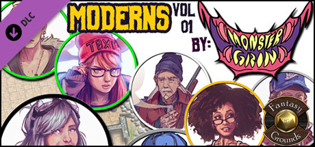 Fantasy Grounds - Moderns Vol 01 (Token Pack) στο Steam