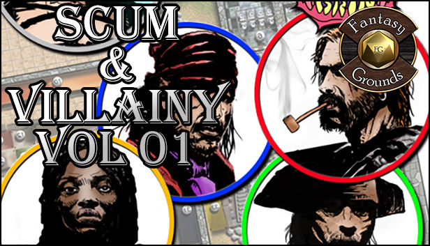 Fantasy Grounds - Scum & Villainy Vol 1 (Token Pack) Steam capsule image