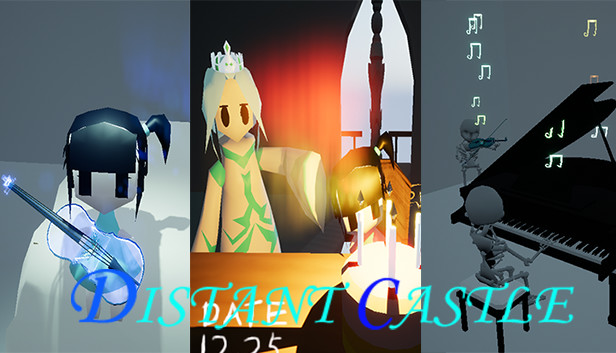Distant castle Steam capsule image