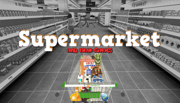 Supermarket VR and mini-games Steam capsule image