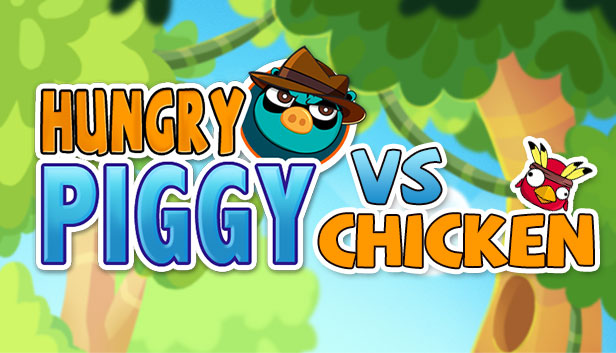 Hungry Piggy vs Chicken Steam capsule image