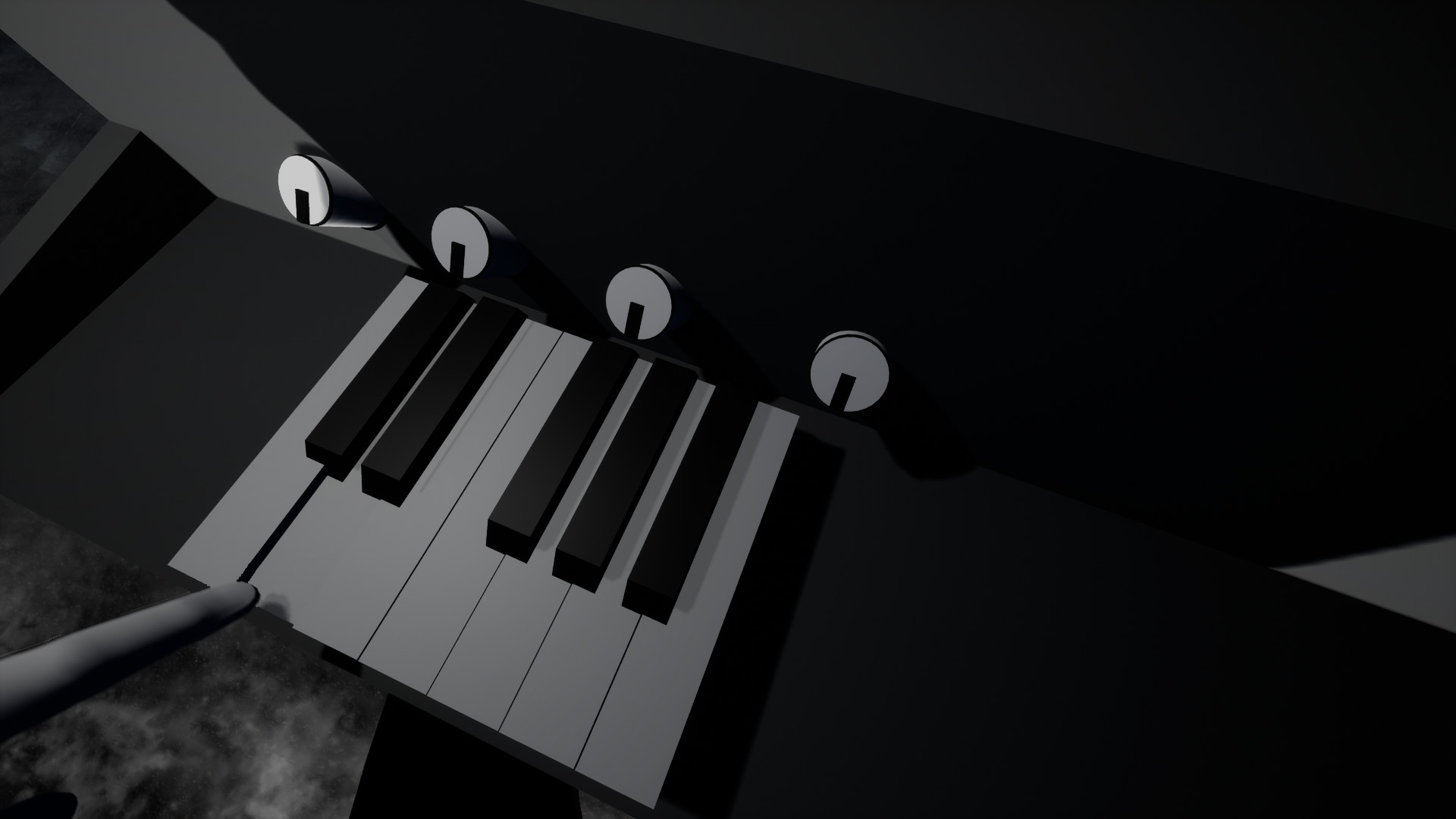 Игра фортепиано 1