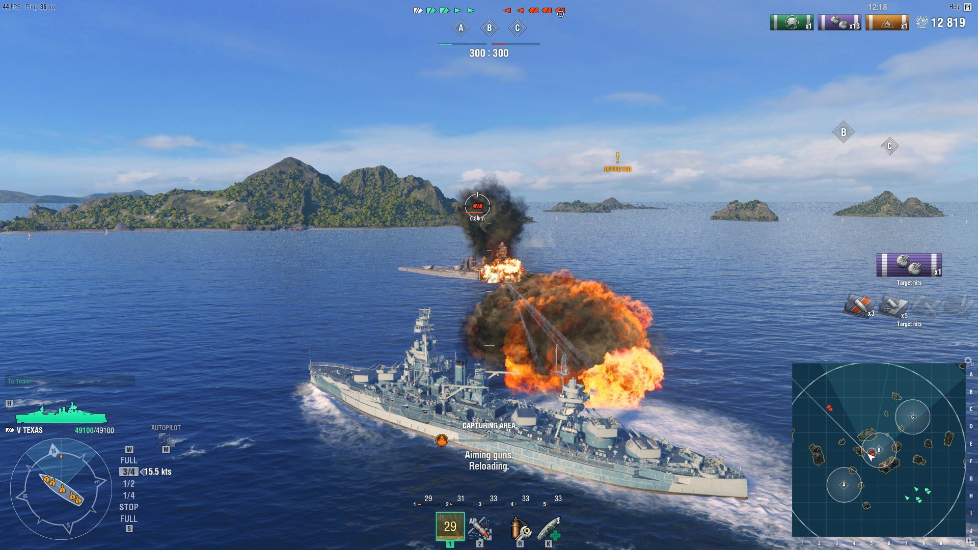 Steam で 54 オフ World Of Warships Texas Pack
