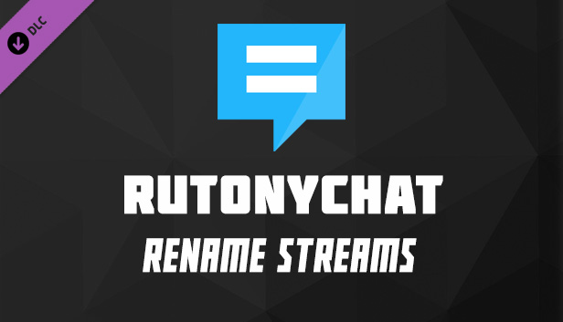 RutonyChat - Rename Streams Steam capsule image