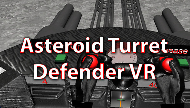 Asteroid Turret Defender VR Steam capsule image