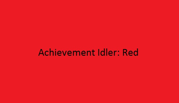 Achievement Idler: Red