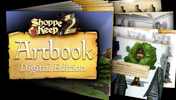 Shoppe Keep 2 - Digital Art Book Steam capsule image
