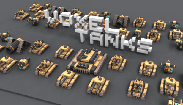 Voxel Tanks Steam capsule image