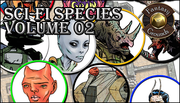 Fantasy Grounds - Sci-fi Species, Volume 2 (Token Pack) Steam capsule image