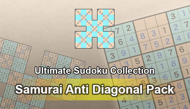Ultimate Sudoku Collection - Samurai Anti Diagonal Pack Steam capsule image
