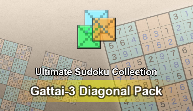 Ultimate Sudoku Collection - Gattai-3 Diagonal Pack Steam capsule image