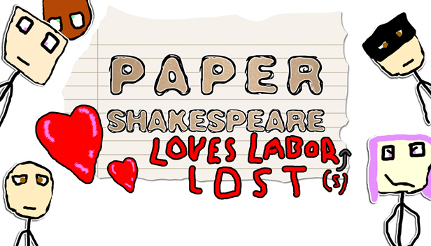 Paper Shakespeare: Loves Labor(s) Lost Steam capsule image