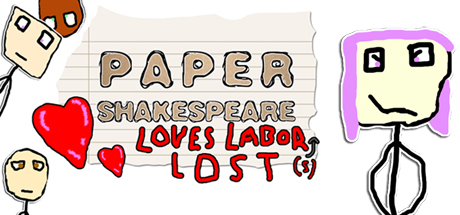 Paper Shakespeare: Loves Labor(s) Lost Cover Image