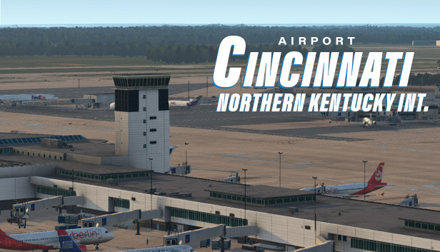 X-Plane 11 - Add-on: Skyline Simulations - KCVG - Cincinnati/Northern Kentucky International XP Steam capsule image