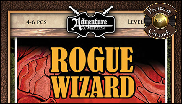 Fantasy Grounds - A09: Rogue Wizard (5E) Steam capsule image