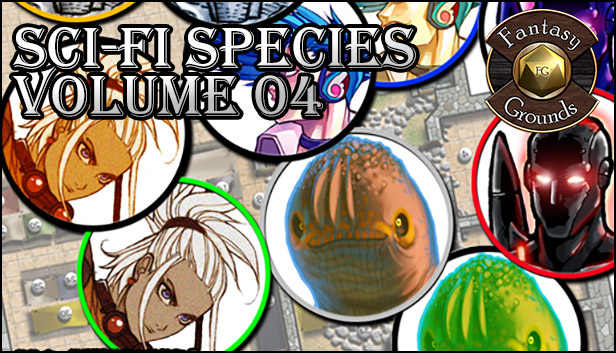 Fantasy Grounds - Sci-fi Species, Volume 4 (Token Pack) Steam capsule image