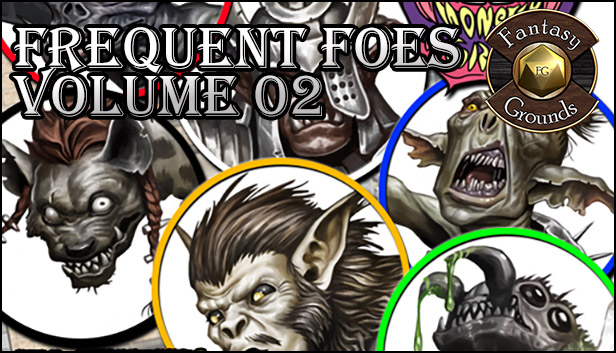 Fantasy Grounds - Frequent Foes, Volume 2 (Token Pack) Steam capsule image